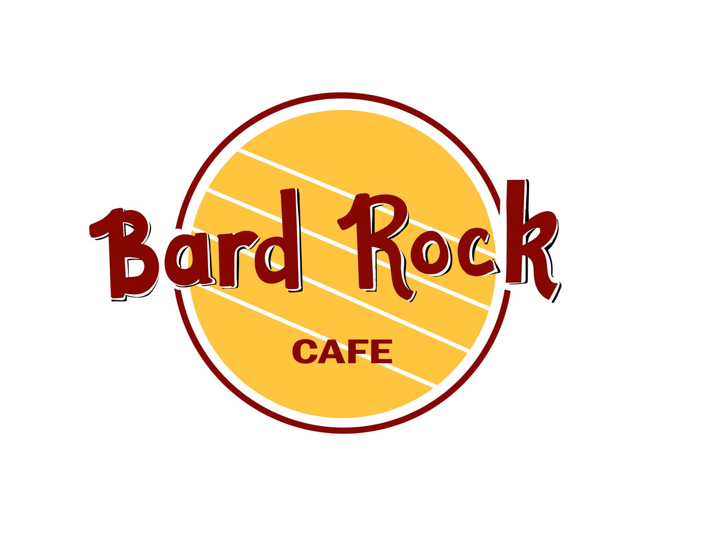 3x3 Bardrock Cafe Sticker